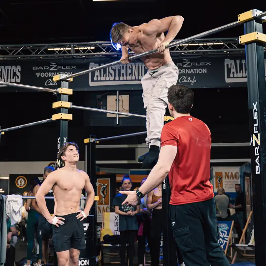 Stan Browney at Calisthenics Cup