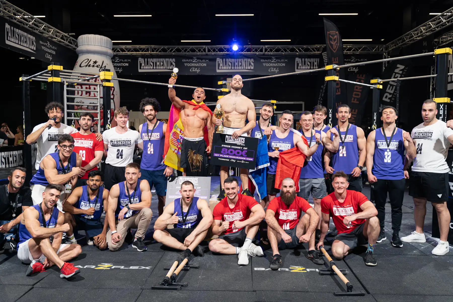 Read more about the article The Endurance Routines of Calisthenics Cup FIBO 2024